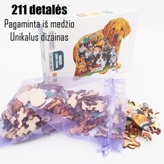 Koka puzles Suns cena un informācija | Puzles, 3D puzles | 220.lv