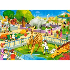 CASTORLAND Puzle 60 el. Zoodārza apmeklējums — Zoo Safari Animals 5+ ProLine cena un informācija | Puzles, 3D puzles | 220.lv