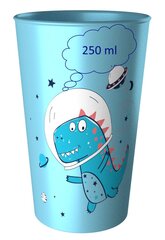 Cosmo Dinozaurs plastmasas krūze 250 ml viegla cena un informācija | Ūdens pudeles | 220.lv