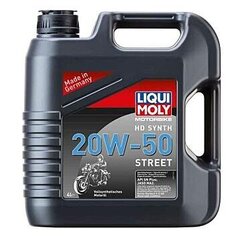 LIQUI MOLY Motorbike HD Synth 20W50 Street 4L цена и информация | Мото масла | 220.lv