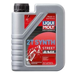 LIQUI MOLY Motorbike 2T Synth Street Race 1L cena un informācija | Moto eļļas | 220.lv