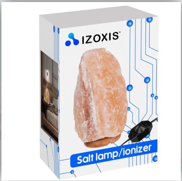 Izoxis Sāls lampa/jonizators 3-5 kg ​​22722 cena un informācija | Galda lampas | 220.lv