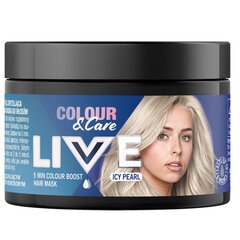 Icy Pearl matu maska, 150ml - Schwarzkopf Live Colour & Care - 5 minūšu matu kopšanas produkts cena un informācija | Matu krāsas | 220.lv