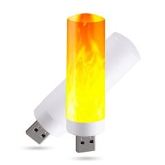 Usb liesmas imitācija Led цена и информация | Уличное освещение | 220.lv