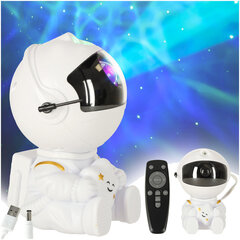 Nakts gaismas projektors astronauta zvaigzne ProLine cena un informācija | Lampas bērnu istabai | 220.lv