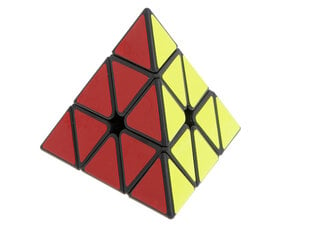 PYRAMINX puzles kubu spēle Black MoYu KidsPro cena un informācija | Galda spēles | 220.lv