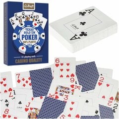 MUDUKO Trefl spēļu kārtis Pokers 100% plastmasa 55 gab. KidsPro cena un informācija | Galda spēles | 220.lv