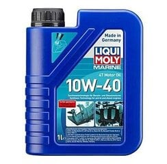 LIQUI MOLY Marine 4T Motor Oil 10W40 1L cena un informācija | Motoreļļas | 220.lv