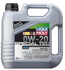 LIQUI MOLY Special Tec AA 0W20 4L cena un informācija | Motoreļļas | 220.lv
