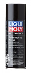 LIQUI MOLY Motorbike Chain Lube White 0.4L cena un informācija | Eļļas citām autodaļām | 220.lv