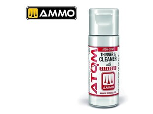 AMMO MIG - ATOM Thinner and Cleaner with Retarder (растворитель с земедлителем и oчиститель для акриловой краски), 20 ml, 20501 цена и информация | Принадлежности для рисования, лепки | 220.lv