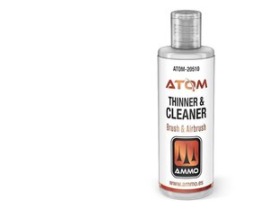 AMMO MIG - ATOM Thinner and Cleaner (растворитель и oчиститель для акриловой краски), 60 ml, 20510 цена и информация | Принадлежности для рисования, лепки | 220.lv