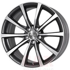 Brock diski B32 Himalaya pelēki priekšējie pulēti hgvp 9.5R19 5X108/27 63.4 цена и информация | Литые диски | 220.lv