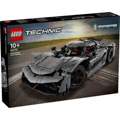 42173 LEGO® Technic Koenigsegg Jesko Absolut pelēks hiperautomobilis, 801 d. cena un informācija | Konstruktori | 220.lv