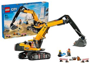 Lego city ekskavatora konstruktors, 633gab. cena un informācija | Konstruktori | 220.lv