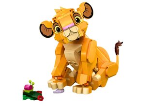 Lego Disney Simba Lion King, 222gab. cena un informācija | Konstruktori | 220.lv