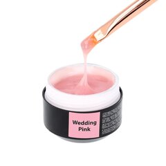 Nagu pieaudzēšanas gels Solid Sincero Salon, Wedding Pink, 15 ml cena un informācija | Nagu lakas, stiprinātāji | 220.lv