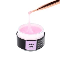 Nagu pieaudzēšanas gels Solid Sincero Salon, Baby Pink, 15 ml cena un informācija | Nagu lakas, stiprinātāji | 220.lv