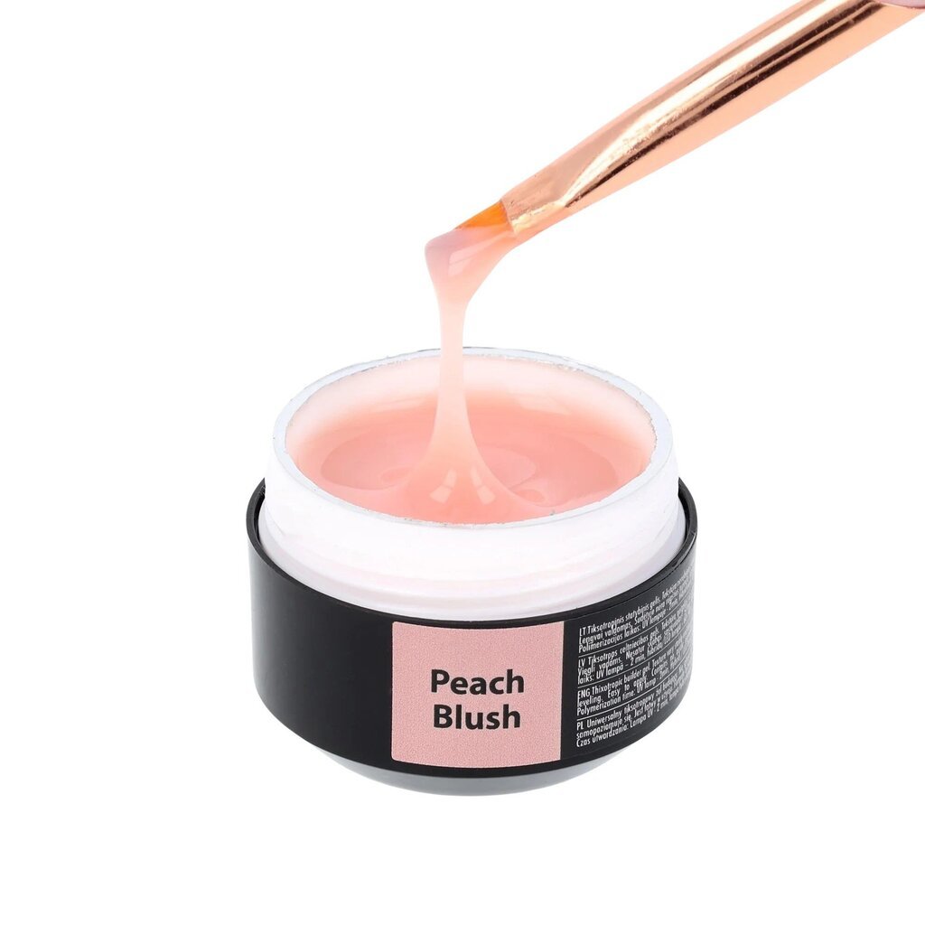 Nagu pieaudzēšanas gels Easy Fluid Sincero Salon, Peach Blush, 15 ml cena un informācija | Nagu lakas, stiprinātāji | 220.lv