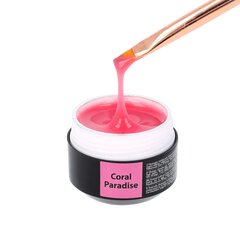 Nagu pieaudzēšanas gels Color Sincero Salon, Coral Paradise, 15 ml cena un informācija | Nagu lakas, stiprinātāji | 220.lv