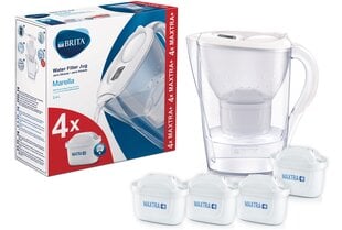 Brita Marella/Maxtra+, 4 gab. cena un informācija | Ūdens filtri | 220.lv