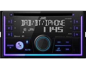 Magnetola JVC KW-DB95BT cena un informācija | Auto magnetolas, multimedija | 220.lv