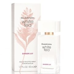 Prece ar bojājumu. Tualetes ūdens Elizabeth Arden White Tea Ginger Lily EDT sievietēm, 50 ml cena un informācija | Preces ar bojājumiem | 220.lv