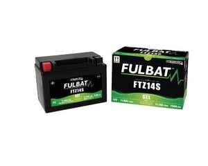 Мото аккумулятор Fulbat YTZ14S цена и информация | Мото аккумуляторы | 220.lv