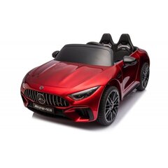 Divvietīgs bērnu elektroauto Lean Cars Mercedes AMG SL63, sarkans cena un informācija | Bērnu elektroauto | 220.lv