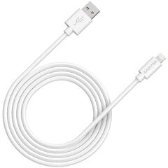 CANYON MFI-12  Lightning USB Cable for Apple   round  PVC  2M  OD:4.0mm  Power+signal wire: 21AWG*2C+28AWG*2C   Data transfer speed:26MB|s цена и информация | Кабели и провода | 220.lv