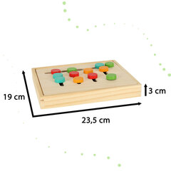 Koka izglītojošas rotaļlietu krāsas kastīte KidsPro cena un informācija | Galda spēles | 220.lv