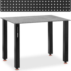 Saliekamais metināšanas galds ar perforētu virsmu, SWG-TABLE12016PRO1, 10 mm, 120 cm. x 80 cm, līdz 150 kg. cena un informācija | Metināšanas iekārtas, lodāmuri | 220.lv