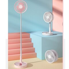 Uzlādējams ventilators, rozā цена и информация | Smart устройства и аксессуары | 220.lv