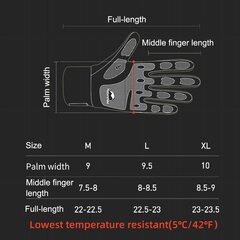 Теплые спортивные перчатки Naturehike, XL цена и информация | Мужская спортивная одежда | 220.lv