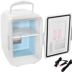 Ruhhy 4L tūristu ledusskapis - balts cena un informācija | Aukstuma somas, aukstuma kastes un aukstuma elementi | 220.lv
