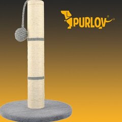 Когтеточка Purlov для кошек - серая, 45 см цена и информация | Когтеточки | 220.lv