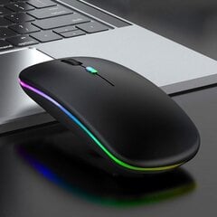 Bezvadu pele ar Rgb Led apgaismojumu цена и информация | Игровые приставки | 220.lv