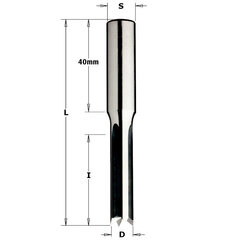 Taisnā pirkstfrēze CMT 105.060.30; 6/28 mm cena un informācija | Rokas instrumenti | 220.lv