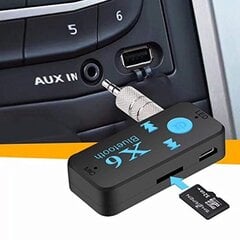 Uztvērējs aux Bluetooth, 3.5mm cena un informācija | Adapteri un USB centrmezgli | 220.lv