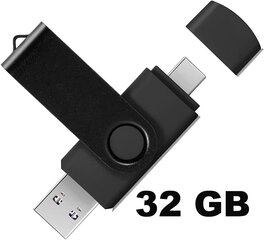 USB zibatmiņa, 32 GB cena un informācija | Adapteri un USB centrmezgli | 220.lv