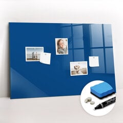 Magnētiskais Dēlis Zilā krāsa, 90x60 cm cena un informācija | Kancelejas preces | 220.lv