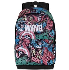 Skolas mugursoma Marvel, 41x30x18cm, 22l cena un informācija | Skolas somas | 220.lv