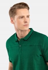 Vīriešu Volcano Green Polo krekliņš O-Sally цена и информация | Мужские рубашки | 220.lv