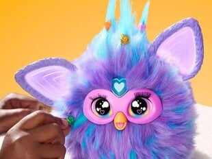 HASBRO Furby Purple F6743 talismans cena un informācija | Mīkstās (plīša) rotaļlietas | 220.lv