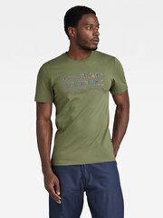 T-Krekls G-STAR Distressed Originals Slim Green D24420 336 724 560023558 cena un informācija | Vīriešu T-krekli | 220.lv