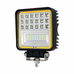 Led lampa 12V 24V 126W cena un informācija | Auto piederumi | 220.lv