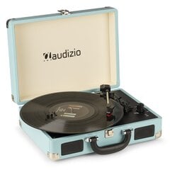 Audizio RP114BL Проигрыватель пластинок, синий цена и информация | Проигрыватели для пластинок, патефоны | 220.lv