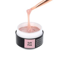 Nagu pieaudzēšanas gels Solid Sincero Salon, Soft Pink, 15 ml cena un informācija | Nagu lakas, stiprinātāji | 220.lv