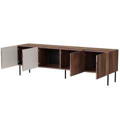 TV skapītis Cama Meble Art Deco RTV, 190,5x40x58 cm, brūna cena un informācija | TV galdiņi | 220.lv