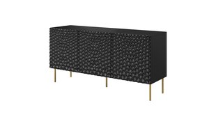 Kumode Cama Meble Hole, 152x42,5x74,5 cm, melna cena un informācija | Kumodes | 220.lv